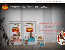 Tablet Screenshot of masterdog.cl